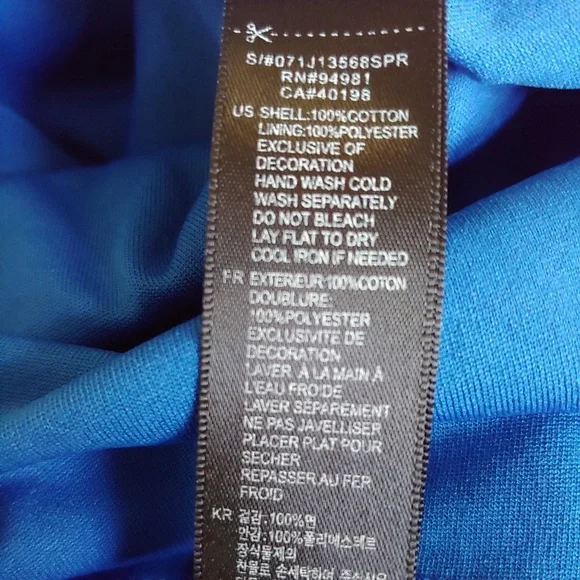 Forever 21 Blue Spaghetti Strap Dress - Picture 8 of 8